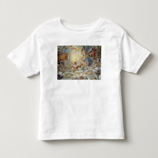 T-shirt Pour Les Tous Petits Le dernier jugement, peinture de plafond (Devant)