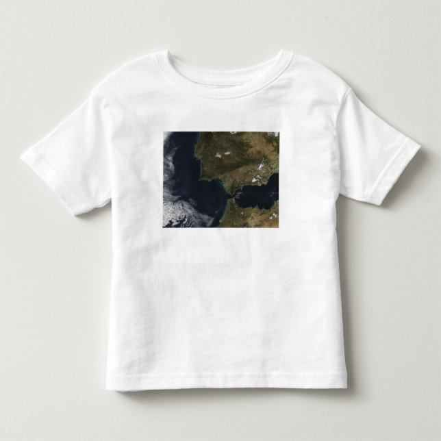T-shirt Pour Les Tous Petits Le détroit de Gibraltar (Devant)