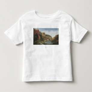 T-shirt Pour Les Tous Petits Le fleuve Colorado, Co - falaises d'écho
