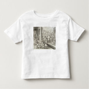 T-shirt Pour Les Tous Petits Le fort espagnol Caroline, 1565 de capture, de