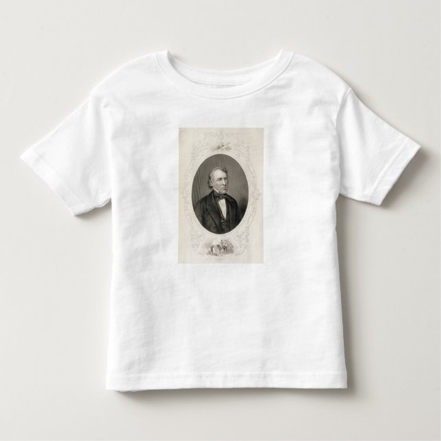 T-shirt Pour Les Tous Petits Le Général Zachary Taylor (Devant)