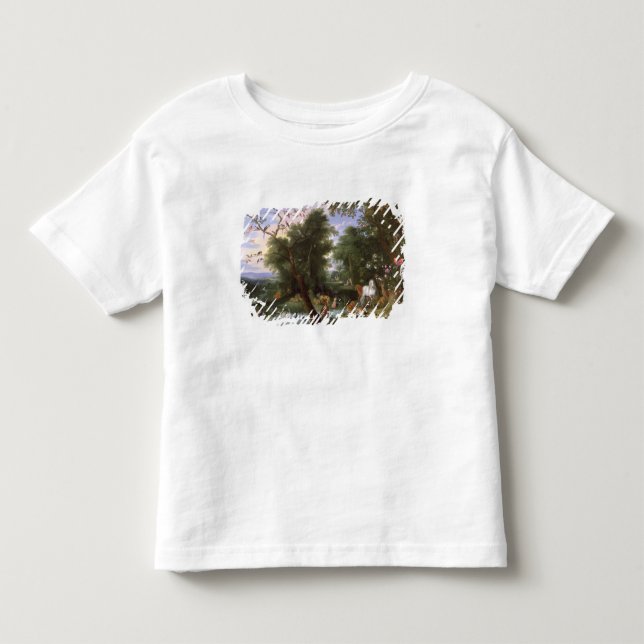 T-shirt Pour Les Tous Petits Le jardin d'Éden, 1659 (Devant)