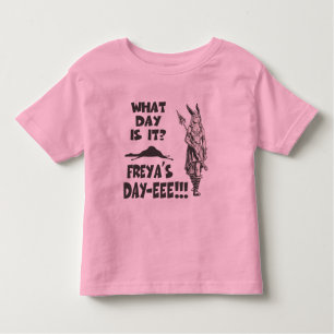 T-shirt Pour Les Tous Petits Le jour de Freya