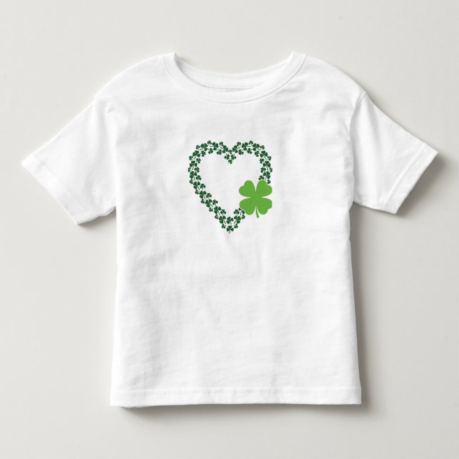 T-shirt Pour Les Tous Petits Le jour de st patrick, Chemise (Devant)
