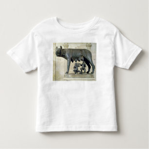T-shirt Pour Les Tous Petits Le -Loup de Capitoline