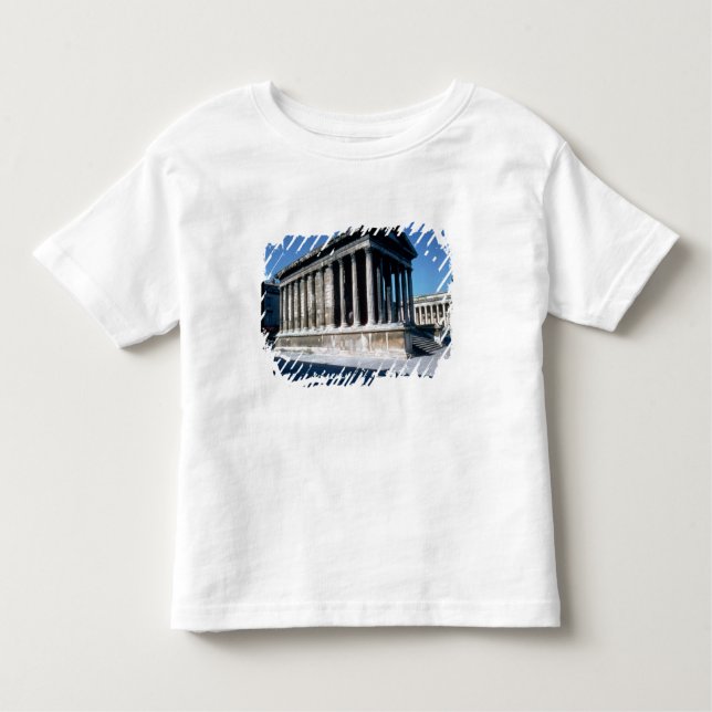 T-shirt Pour Les Tous Petits Le Maison Carree (Devant)