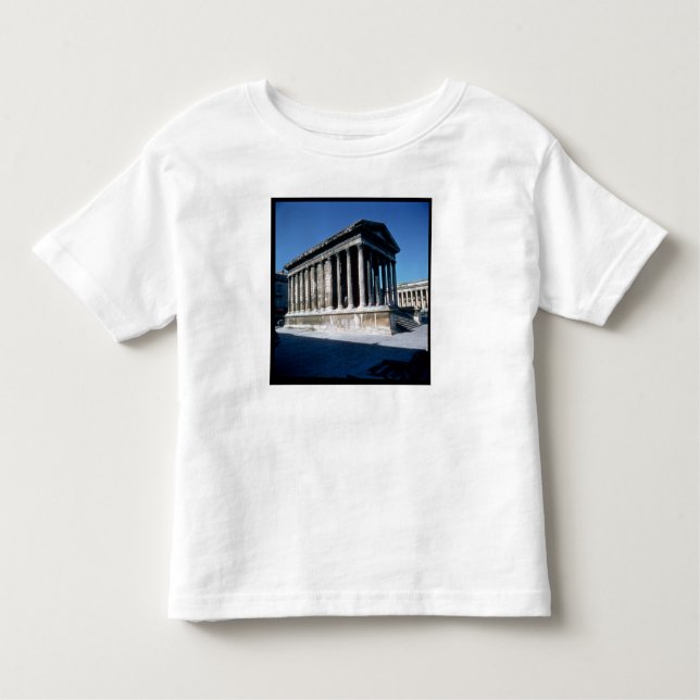 T-shirt Pour Les Tous Petits Le Maison Carree (Devant)