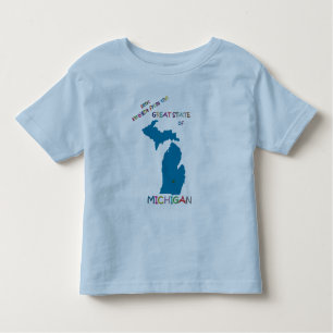 T-shirt Pour Les Tous Petits Le Michigan