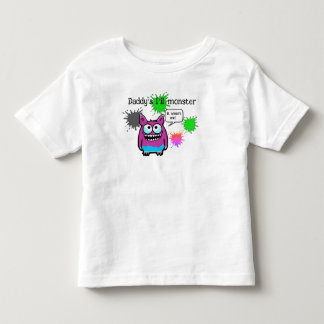 T-shirt Pour Les Tous Petits Le monstre de papa