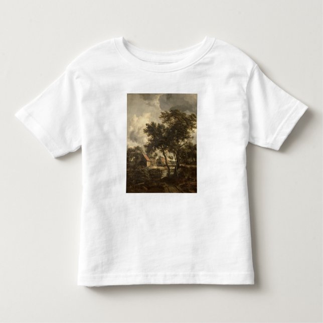 T-shirt Pour Les Tous Petits Le moulin à eau, c.1660 (Devant)