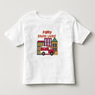 T-shirt Pour Les Tous Petits Le papa d'EMT sauve les vies