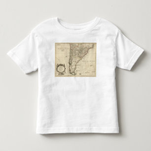 T-shirt Pour Les Tous Petits Le Paraguay, Amérique du Sud