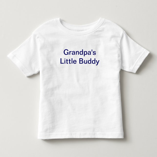T-shirt Pour Les Tous Petits Le petit ami du grand-papa (Devant)