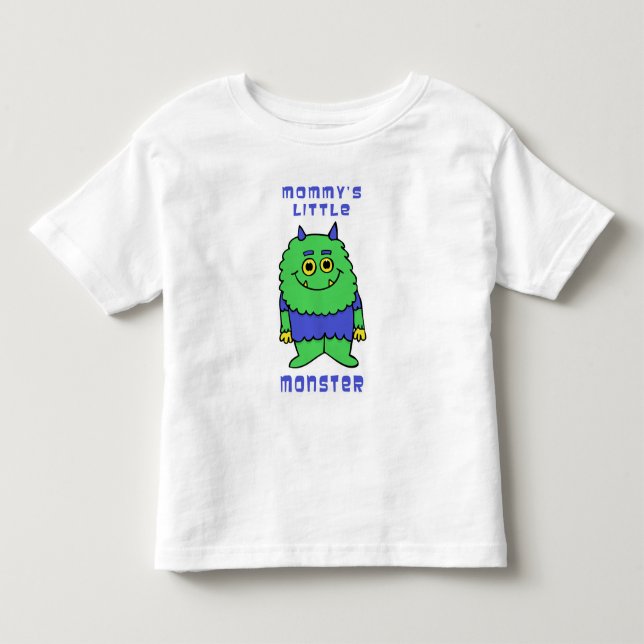 T-shirt Pour Les Tous Petits Le petit monstre de maman (Devant)
