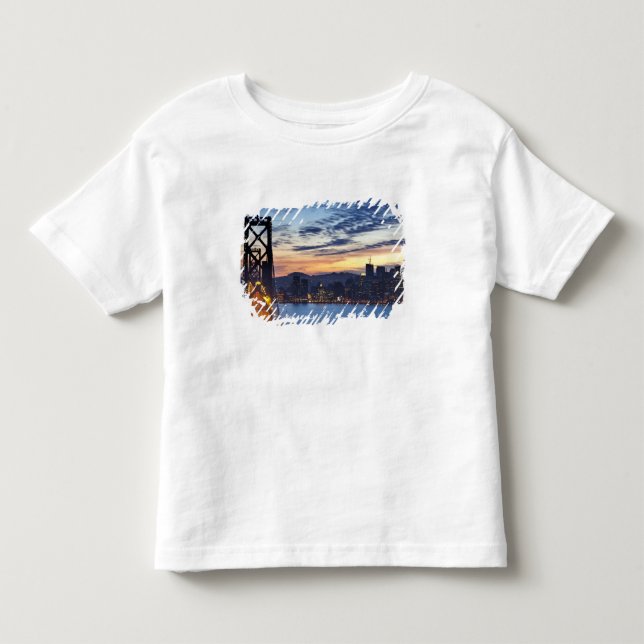 T-shirt Pour Les Tous Petits Le pont de la baie de Treasure Island (Devant)