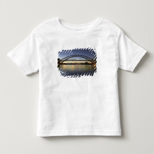 T-shirt Pour Les Tous Petits Le pont du port de Sydney et l'opéra de Sydney (Devant)