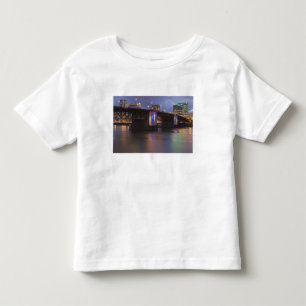 T-shirt Pour Les Tous Petits Le pont Morrison au-dessus de la rivière Willamet