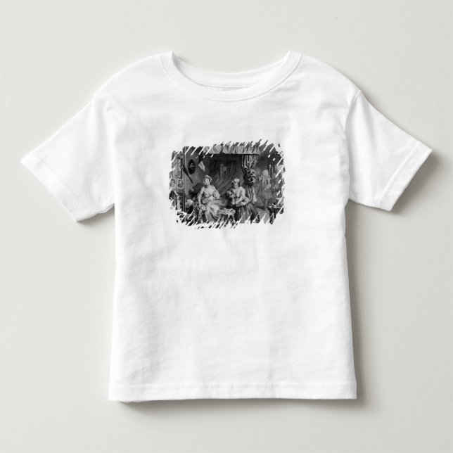 T-shirt Pour Les Tous Petits Le progrès d'une prostituée (Devant)