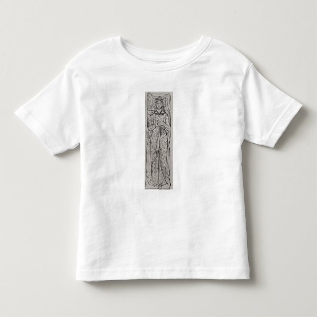 T-shirt Pour Les Tous Petits Le Recumbant Eleanor de l'Aquitaine (Devant)