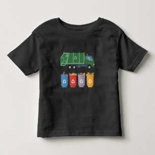 T-shirt Pour Les Tous Petits Le recyclage des ordures chez les enfants du camio