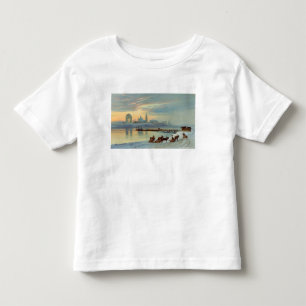T-shirt Pour Les Tous Petits Le remblai d'Angara à Irkoutsk, 1886
