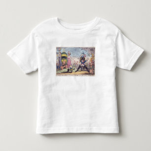 T-shirt Pour Les Tous Petits Le roi de Rome, 1814 - bande dessinée montrant le