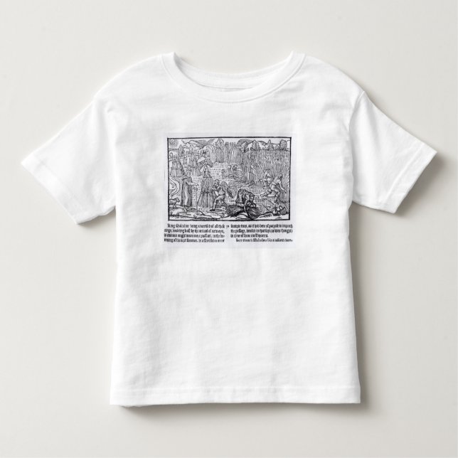 T-shirt Pour Les Tous Petits Le Roi Malcolm de l'Ecosse (Devant)