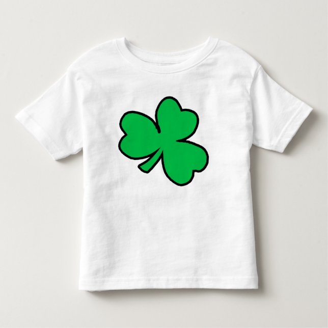 T-shirt Pour Les Tous Petits Le shamrock de l'enfant (Devant)