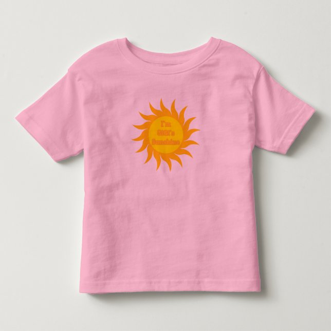 T-shirt Pour Les Tous Petits Le soleil de GiGi (Devant)
