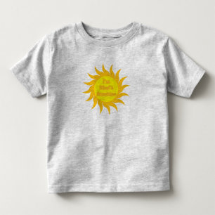 T-shirt Pour Les Tous Petits Le soleil de Mimi