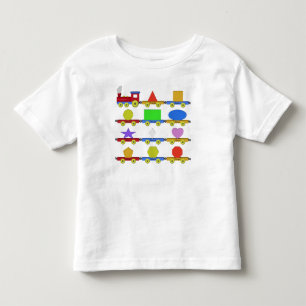 T-shirt Pour Les Tous Petits Le train de forme