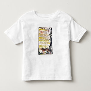 T-shirt Pour Les Tous Petits "Le Tyger", plat 36 (Bentley 42)