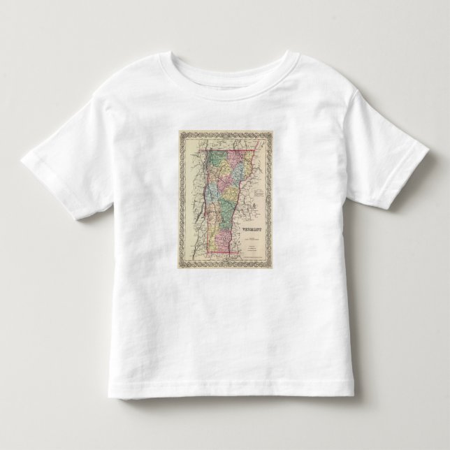 T-shirt Pour Les Tous Petits Le Vermont 6 (Devant)