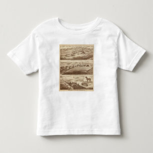 T-shirt Pour Les Tous Petits L'eau blanche, ranchs de Saucelito