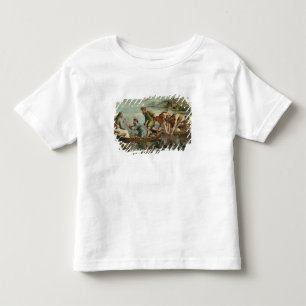 T-shirt Pour Les Tous Petits L'ébauche miraculeuse des poissons (bande dessin