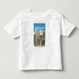 T-shirt Pour Les Tous Petits Lecture de la déclaration d'indépendance