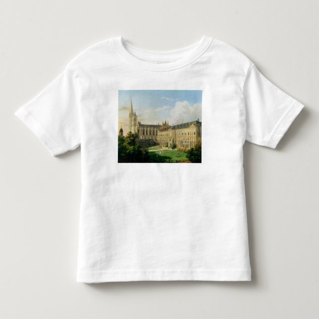 T-shirt Pour Les Tous Petits L'église d'abbaye de Saint-Denis (Devant)