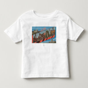 T-shirt Pour Les Tous Petits Lehi, lettre ScenesLehi, UT d'UtahLarge