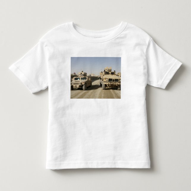 T-shirt Pour Les Tous Petits L'embuscade résistante aux mines protégée (Devant)