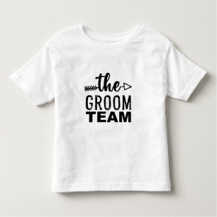 T-shirt Pour Les Tous Petits L'équipe Groom