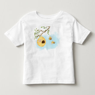 T-shirt Pour Les Tous Petits Les abeilles qui travaillent