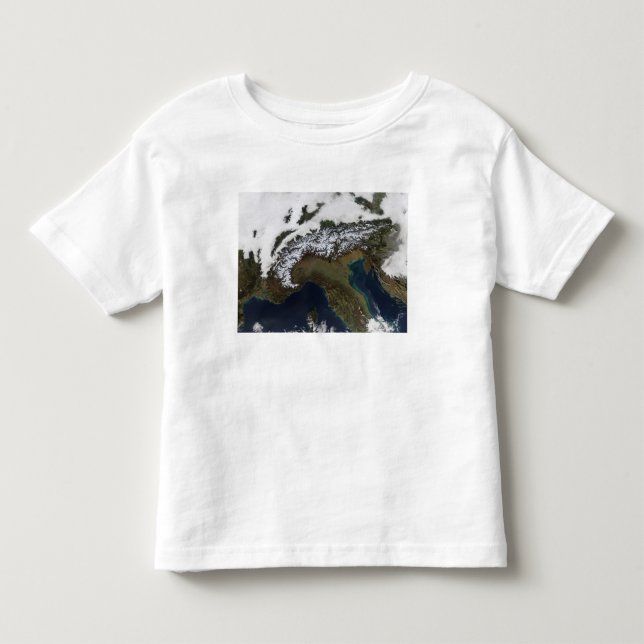 T-shirt Pour Les Tous Petits Les Alpes 4 (Devant)