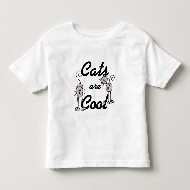 T-shirt Pour Les Tous Petits Les chats sont frais (Devant)
