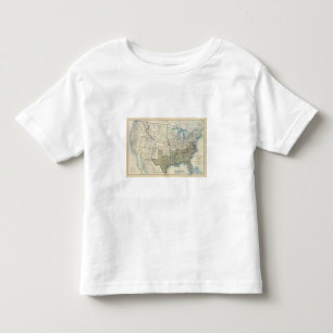 T-shirt Pour Les Tous Petits Les Etats-Unis en juin 1862