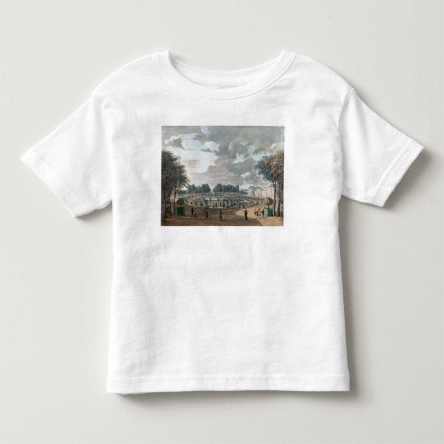 T-shirt Pour Les Tous Petits Les jardins du luxembourgeois (Devant)