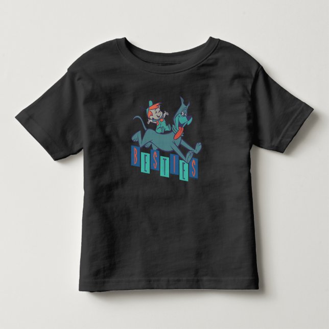T-shirt Pour Les Tous Petits Les Jetsons | Elroy & Astro Besties (Devant)