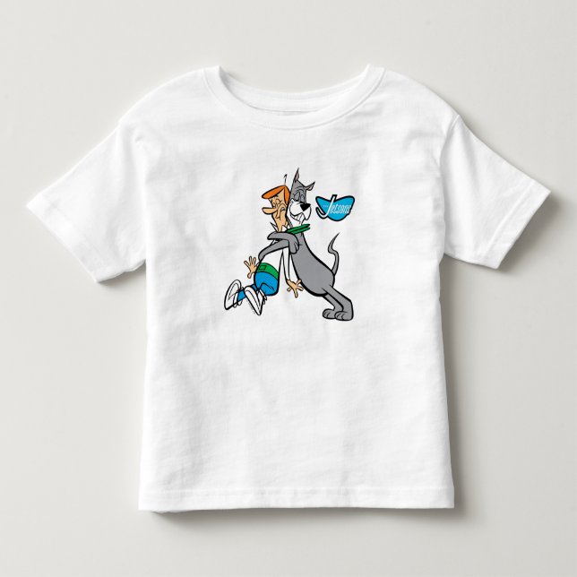 T-shirt Pour Les Tous Petits Les Jetsons | George & Astro Hug (Devant)