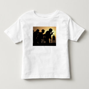T-shirt Pour Les Tous Petits Les marines mettent le feu à des pistolets de 9mm
