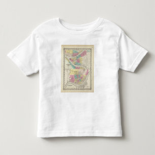 T-shirt Pour Les Tous Petits Les villes de Pittsburgh Allegheny Cincinnati