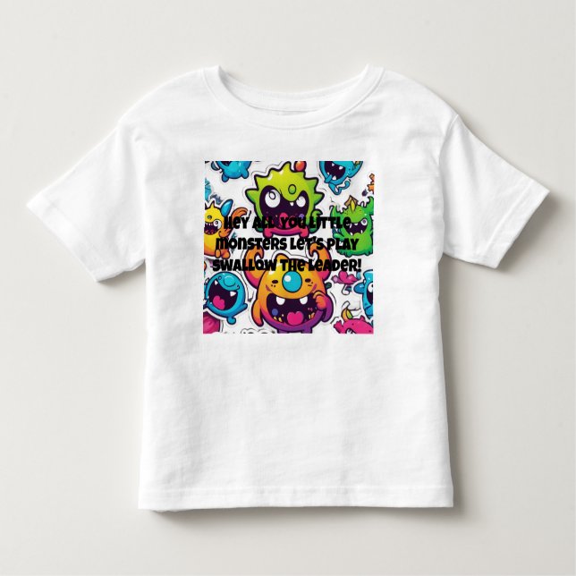 T-shirt Pour Les Tous Petits Let's Play a Game (Devant)